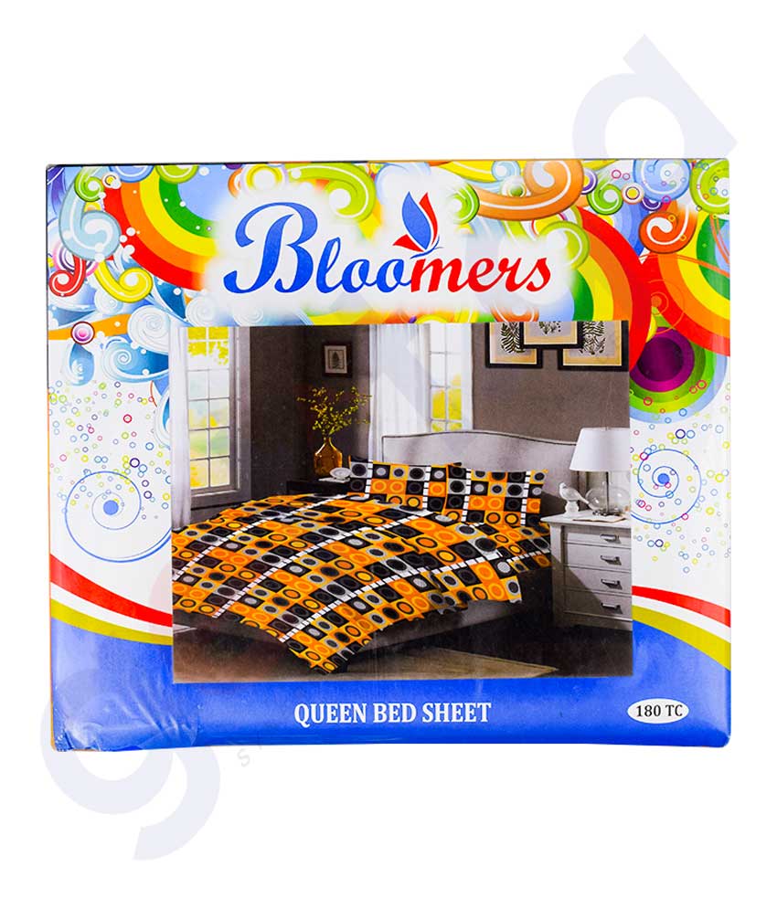 Buy Bloomers Queen Bed Sheet Price Online in Doha Qatar