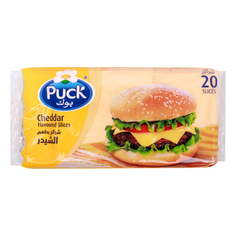 GETIT.QA- Qatar’s Best Online Shopping Website offers PUCK CHEESE SLICES CHEDDAR-- 400 G at the lowest price in Qatar. Free Shipping & COD Available!