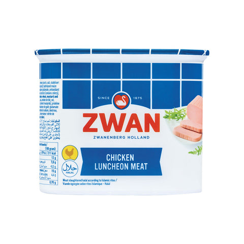 GETIT.QA- Qatar’s Best Online Shopping Website offers ZWAN CHICKEN LUNCHEON MEAT 340 G at the lowest price in Qatar. Free Shipping & COD Available!