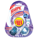 GETIT.QA- Qatar’s Best Online Shopping Website offers HARPIC FLUSHMATIC IN-CISTERN TOILET CLEANER LAVENDER FRAGRANCE 3 X 50 G at the lowest price in Qatar. Free Shipping & COD Available!