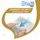 GETIT.QA- Qatar’s Best Online Shopping Website offers SANITA BAMBI BABY DIAPER REGULAR PACK SIZE 1 NEWBORN 2-4KG 19 PCS at the lowest price in Qatar. Free Shipping & COD Available!