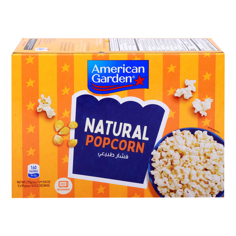 GETIT.QA- Qatar’s Best Online Shopping Website offers AMERICAN GARDEN MICROWAVE NATURAL POPCORN GLUTEN FREE 273 G at the lowest price in Qatar. Free Shipping & COD Available!