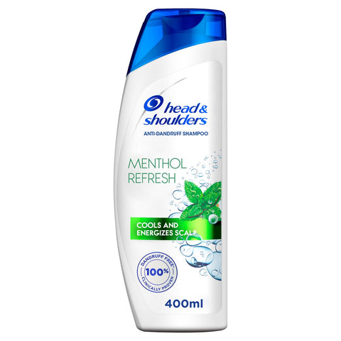 GETIT.QA- Qatar’s Best Online Shopping Website offers HEAD & SHOULDERS MENTHOL REFRESH ANTI-DANDRUFF SHAMPOO FOR ITCHY SCALP 400 ML at the lowest price in Qatar. Free Shipping & COD Available!