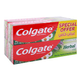 GETIT.QA- Qatar’s Best Online Shopping Website offers COLGATE HERBAL FLUORIDE TOOTHPASTE-- 4 X 100 ML at the lowest price in Qatar. Free Shipping & COD Available!
