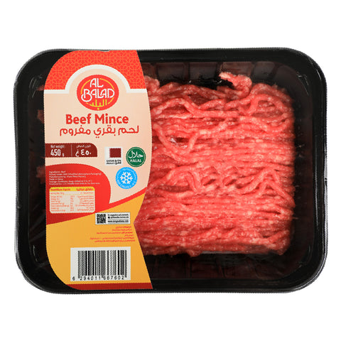 GETIT.QA- Qatar’s Best Online Shopping Website offers AL BALAD BEEF MINCE 450 G at the lowest price in Qatar. Free Shipping & COD Available!