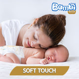 GETIT.QA- Qatar’s Best Online Shopping Website offers SANITA BAMBI BABY DIAPER REGULAR PACK SIZE 2 SMALL 3-6KG 19 PCS at the lowest price in Qatar. Free Shipping & COD Available!