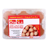 Ola Brown Eggs, Large, 6pcs - GETIT.QA