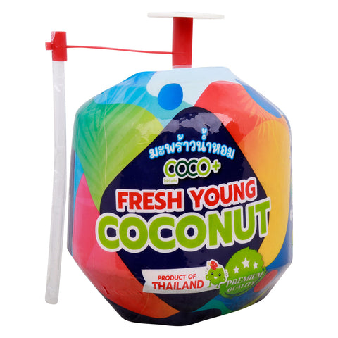 GETIT.QA- Qatar’s Best Online Shopping Website offers Coco Thumb Coconut With Straw Thailand 1pc at lowest price in Qatar. Free Shipping & COD Available!