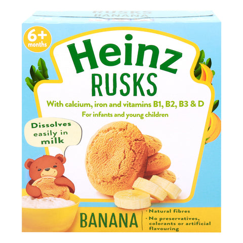 GETIT.QA- Qatar’s Best Online Shopping Website offers HEINZ FARLEY'S RUSK BANANA 300 G at the lowest price in Qatar. Free Shipping & COD Available!