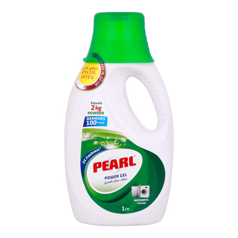 GETIT.QA- Qatar’s Best Online Shopping Website offers PEARL POWER GEL LIQUID DETERGENT ORGINAL-- 1 LITRE at the lowest price in Qatar. Free Shipping & COD Available!