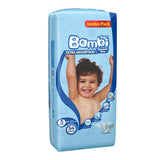 GETIT.QA- Qatar’s Best Online Shopping Website offers SANITA BAMBI BABY DIAPER JUMBO PACK SIZE 5 EXTRA LARGE 12-22KG 54 PCS at the lowest price in Qatar. Free Shipping & COD Available!