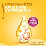 GETIT.QA- Qatar’s Best Online Shopping Website offers SUNSILK SOFT & SMOOTH SHAMPOO 2 X 350 ML at the lowest price in Qatar. Free Shipping & COD Available!