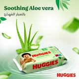 GETIT.QA- Qatar’s Best Online Shopping Website offers HUGGIES NATURAL BABY WIPES ALOE VERA WIPES 56 PCS at the lowest price in Qatar. Free Shipping & COD Available!
