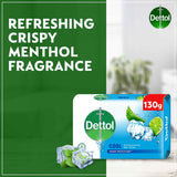 GETIT.QA- Qatar’s Best Online Shopping Website offers DETTOL ANTIBACTERIAL BAR SOAP COOL 4 X 130 G at the lowest price in Qatar. Free Shipping & COD Available!