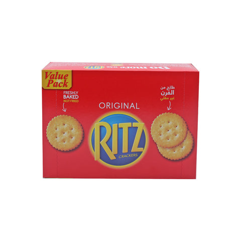 GETIT.QA- Qatar’s Best Online Shopping Website offers NABISCO RITZ CRACKERS VALUE PACK 12 X 39.6 G at the lowest price in Qatar. Free Shipping & COD Available!