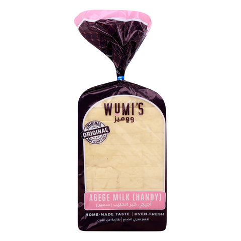 GETIT.QA- Qatar’s Best Online Shopping Website offers WUMI'S AGEGE MILK BREAD-- 280 G at the lowest price in Qatar. Free Shipping & COD Available!