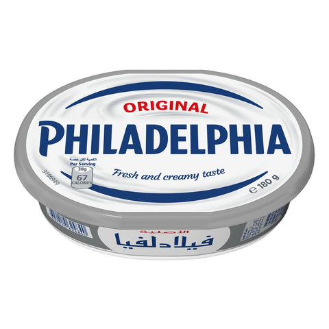 GETIT.QA- Qatar’s Best Online Shopping Website offers PHILADELPHIA CHEESE SPREAD ORIGINAL 180 G at the lowest price in Qatar. Free Shipping & COD Available!