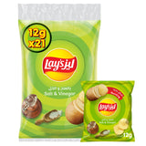 GETIT.QA- Qatar’s Best Online Shopping Website offers LAYS SALT & VINEGAR POTATO CHIPSÂ 12 G at the lowest price in Qatar. Free Shipping & COD Available!