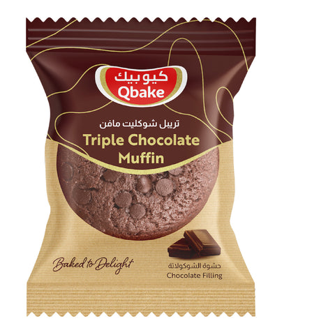 GETIT.QA- Qatar’s Best Online Shopping Website offers QBAKE TRIPLE CHOCOLATE MUFFIN 60 G at the lowest price in Qatar. Free Shipping & COD Available!