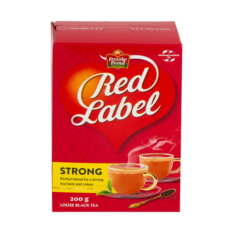 GETIT.QA- Qatar’s Best Online Shopping Website offers Brooke Bond Red Label Loose Black Tea 200 g at lowest price in Qatar. Free Shipping & COD Available!