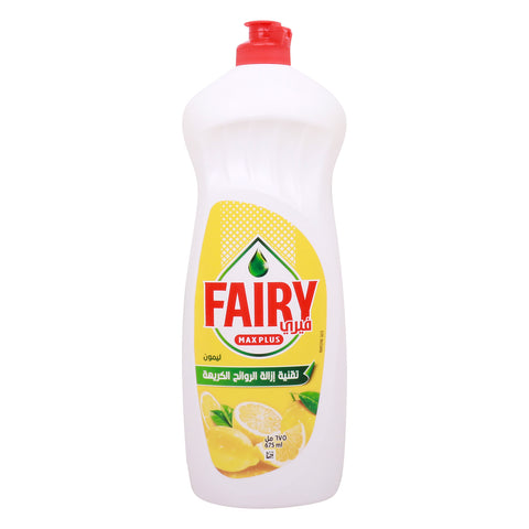 GETIT.QA- Qatar’s Best Online Shopping Website offers FAIRY DISHWASH MAX PLUS LEMON-- 675 ML at the lowest price in Qatar. Free Shipping & COD Available!