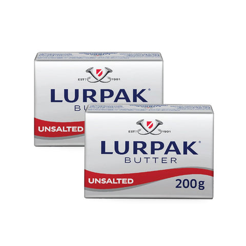 GETIT.QA- Qatar’s Best Online Shopping Website offers LURPAK UNSALTED BUTTER VALUE PACK 2 X 200 G at the lowest price in Qatar. Free Shipping & COD Available!