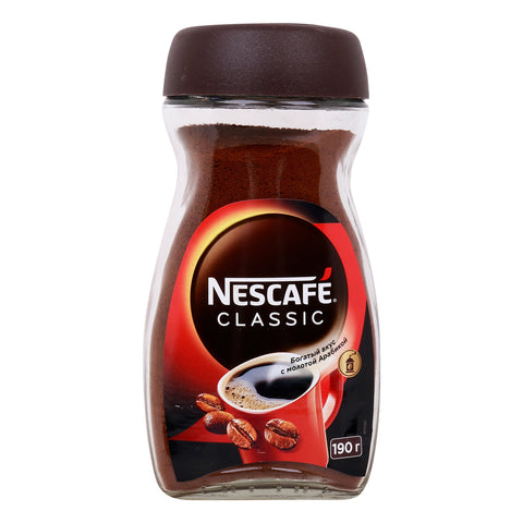 GETIT.QA- Qatar’s Best Online Shopping Website offers NESCAFE CLASSIC COFFEE-- 190 G at the lowest price in Qatar. Free Shipping & COD Available!