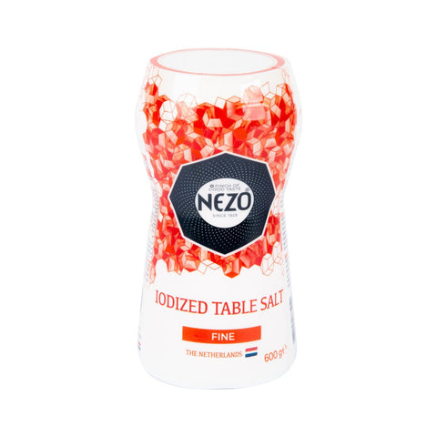 GETIT.QA- Qatar’s Best Online Shopping Website offers NEZO FINE IODIZED TABLE SALT BOTTLE 600 G at the lowest price in Qatar. Free Shipping & COD Available!