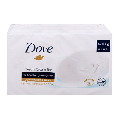 GETIT.QA- Qatar’s Best Online Shopping Website offers DOVE BEAUTY CREAM BAR SOAP VALUE PACK 4 X 100 G at the lowest price in Qatar. Free Shipping & COD Available!