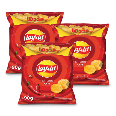 GETIT.QA- Qatar’s Best Online Shopping Website offers LAY'S POTATO CHIPS ASSORTED-- 3 X 90 G at the lowest price in Qatar. Free Shipping & COD Available!
