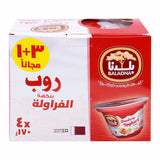 GETIT.QA- Qatar’s Best Online Shopping Website offers BALADNA STRAWBERRY FLAVORED YOGHURT CUPS-- 4 X 170 G at the lowest price in Qatar. Free Shipping & COD Available!