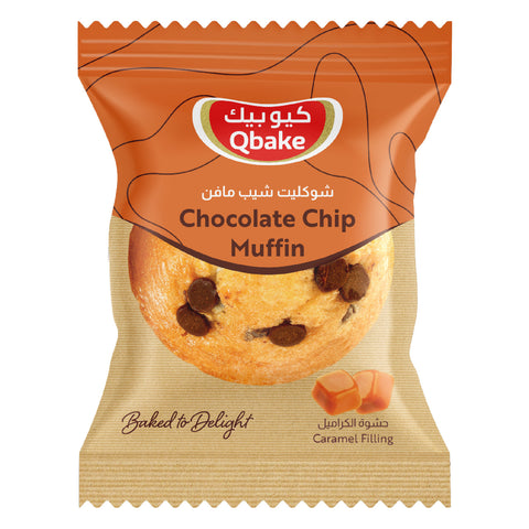 Qbake Chocolate Chip Muffin 60 g