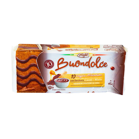 GETIT.QA- Qatar’s Best Online Shopping Website offers Freddi Buondolce Cocoa Honey Cake 10 x 25 g at lowest price in Qatar. Free Shipping & COD Available!
