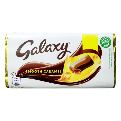 GETIT.QA- Qatar’s Best Online Shopping Website offers GALAXY SMOOTH CARAMEL MILK CHOCOLATE 135 at the lowest price in Qatar. Free Shipping & COD Available!