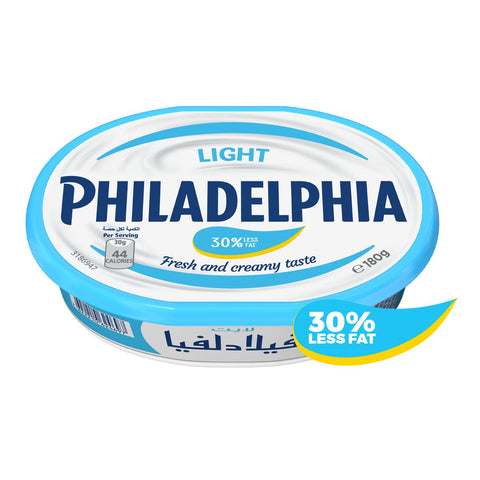 GETIT.QA- Qatar’s Best Online Shopping Website offers PHILADELPHIA CHEESE SPREAD LIGHT 180 G at the lowest price in Qatar. Free Shipping & COD Available!