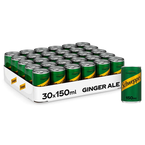 GETIT.QA- Qatar’s Best Online Shopping Website offers SCHWEPPES DRY GINGER ALE 30 X 150 ML at the lowest price in Qatar. Free Shipping & COD Available!