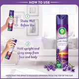 GETIT.QA- Qatar’s Best Online Shopping Website offers AIRWICK AIR FRESHENER AEROSOL LAVENDER 300 ML 2+1 at the lowest price in Qatar. Free Shipping & COD Available!