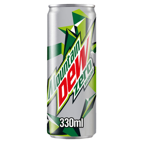 GETIT.QA- Qatar’s Best Online Shopping Website offers MOUNTAIN DEW ZERO SUGAR-FREE CAN SOFT DRINK 330 ML at the lowest price in Qatar. Free Shipping & COD Available!