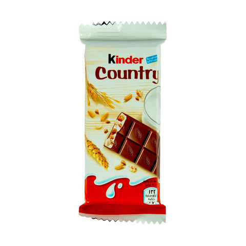 GETIT.QA- Qatar’s Best Online Shopping Website offers KINDER COUNTRY CHOCOLATE 23.5 G at the lowest price in Qatar. Free Shipping & COD Available!