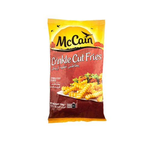 GETIT.QA- Qatar’s Best Online Shopping Website offers MCCAIN CRINKLE CUT POTATO FRIES 750G at the lowest price in Qatar. Free Shipping & COD Available!