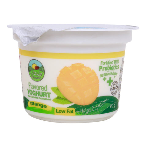GETIT.QA- Qatar’s Best Online Shopping Website offers MAZZRATY PROBIOTICS MANGO FLAVOURED LOW FAT YOGHURT 90 G at the lowest price in Qatar. Free Shipping & COD Available!