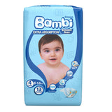 GETIT.QA- Qatar’s Best Online Shopping Website offers SANITA BAMBI BABY DIAPER REGULAR PACK SIZE-- 4 LARGE-- 8-16 KG-- 13 PCS at the lowest price in Qatar. Free Shipping & COD Available!