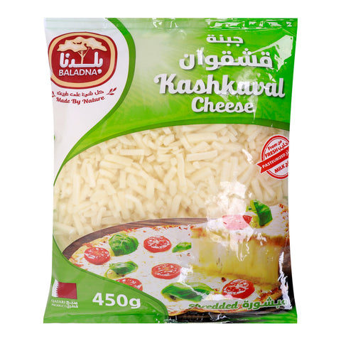 GETIT.QA- Qatar’s Best Online Shopping Website offers BALADNA SHREDDED KASHKAVAL CHEESE 450 G at the lowest price in Qatar. Free Shipping & COD Available!
