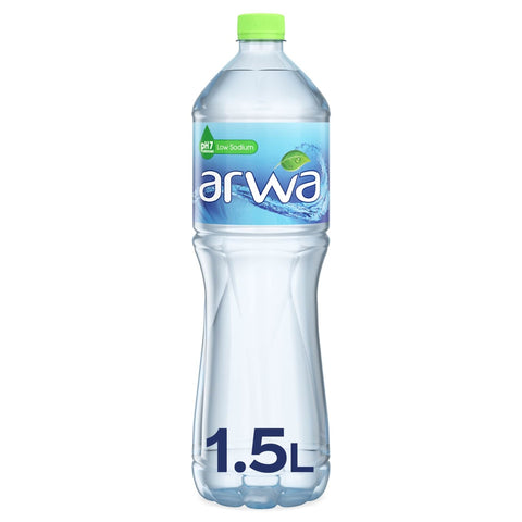GETIT.QA- Qatar’s Best Online Shopping Website offers Arwa Water 1.5 Litres at lowest price in Qatar. Free Shipping & COD Available!