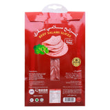 GETIT.QA- Qatar’s Best Online Shopping Website offers TULKAREM SMOKED BEEF SALAMI SLICES-- 180 G at the lowest price in Qatar. Free Shipping & COD Available!