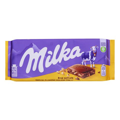 GETIT.QA- Qatar’s Best Online Shopping Website offers MILKA RISO SOFFIATO CHOCOLATE-- 100 G at the lowest price in Qatar. Free Shipping & COD Available!