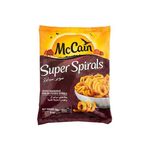 GETIT.QA- Qatar’s Best Online Shopping Website offers MCCAIN SUPER SPIRALS FRIED POTATOES 750 G at the lowest price in Qatar. Free Shipping & COD Available!