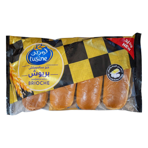 GETIT.QA- Qatar’s Best Online Shopping Website offers LUSINE BRIOCHE SANDWICH ROLL 4 PCS 300 G at the lowest price in Qatar. Free Shipping & COD Available!