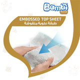 GETIT.QA- Qatar’s Best Online Shopping Website offers SANITA BAMBI BABY DIAPER REGULAR PACK SIZE 2 SMALL 3-6KG 19 PCS at the lowest price in Qatar. Free Shipping & COD Available!