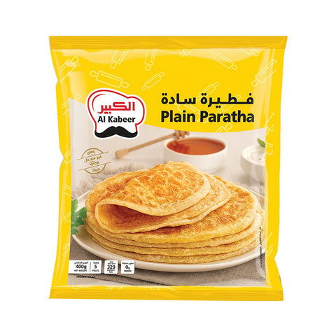 GETIT.QA- Qatar’s Best Online Shopping Website offers AL KABEER PLAIN PARATHA 400 G at the lowest price in Qatar. Free Shipping & COD Available!